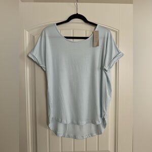 NWT Banana Republic light blue stretch shirt - size medium